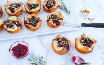 Cranberry Brie Bites With Rosemary