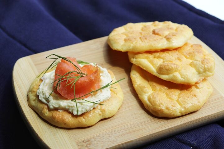 s 15 keto recipes to help you eat better in 2021, Cloud Bread With Smoked Salmon Cream Cheese