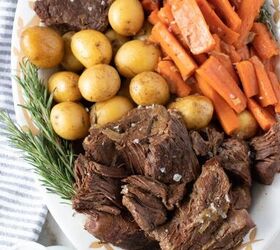 instant pot or slow cooker beef pot roast carrots and potatoes