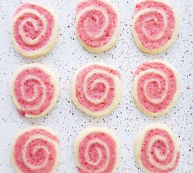 Crushed Candy Cane Pinwheel Cookies Foodtalk