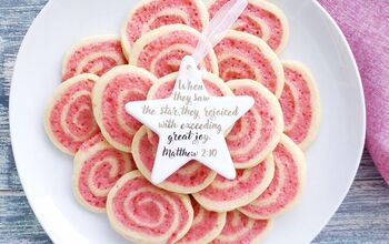 Crushed Candy Cane Pinwheel Cookies