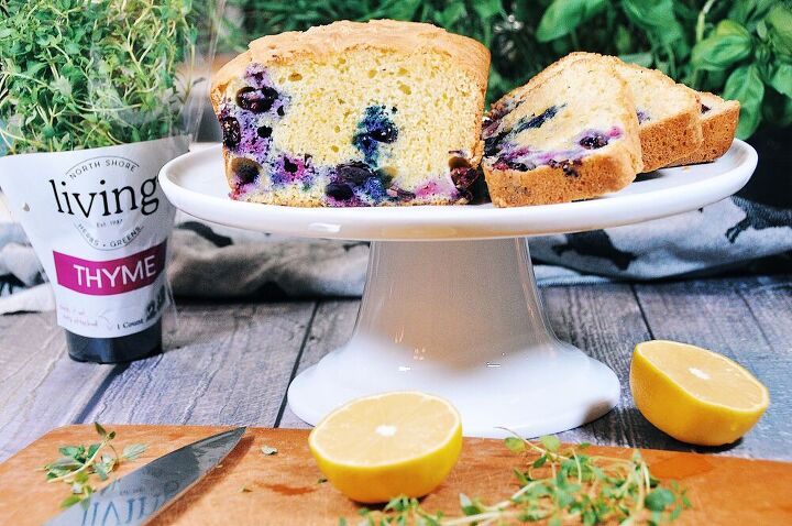 blueberry thyme loaf