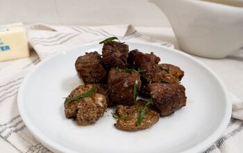 Garlic Butter Steak Bites With Crispy Potatoes