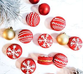 10 adorable christmas treats your grandkids will love, Ornament Macarons