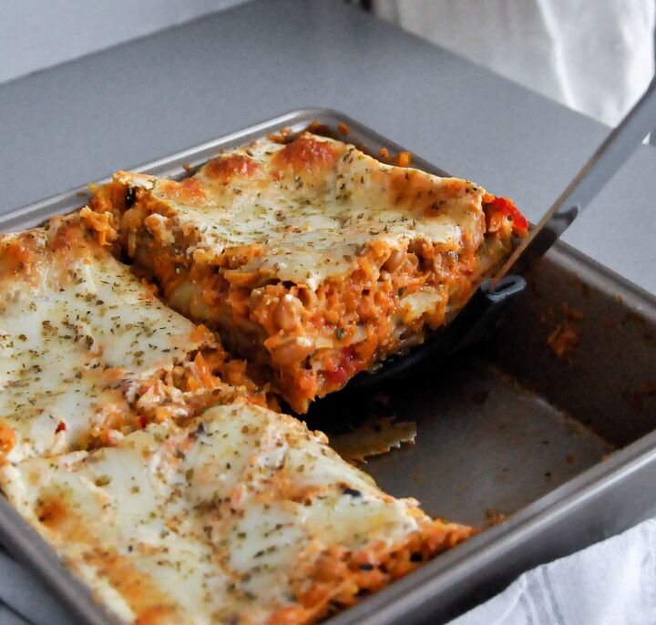 s 15 easy vegan recipes, Veggie Lasagna