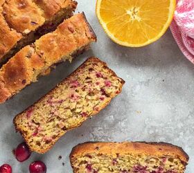s 15 sugar free recipes for anyone looking to eat better in 2021, Healthy Cranberry Orange Bread