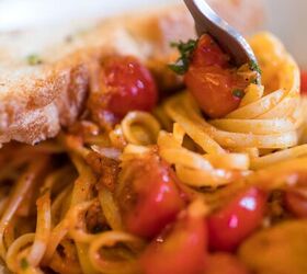 s one pot pastas dinner ideas in under 15 minutes, One Pot Tomato Basil Pasta