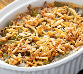 s 2 unexpected brussels sprouts ideas for your holiday sides, Green Bean Brussels Sprouts Casserole
