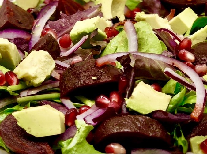 s 13 amazing salads to serve alongside your christmas ham, Beet and Avocado Salad