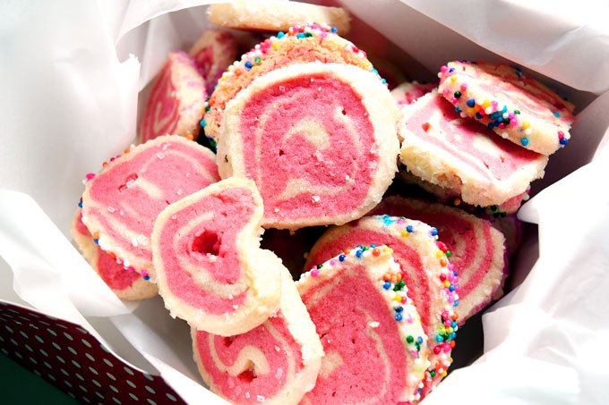 s 10 perfect peppermint baked goods to make your week merrier, Peppermint Pinwheel Cookies