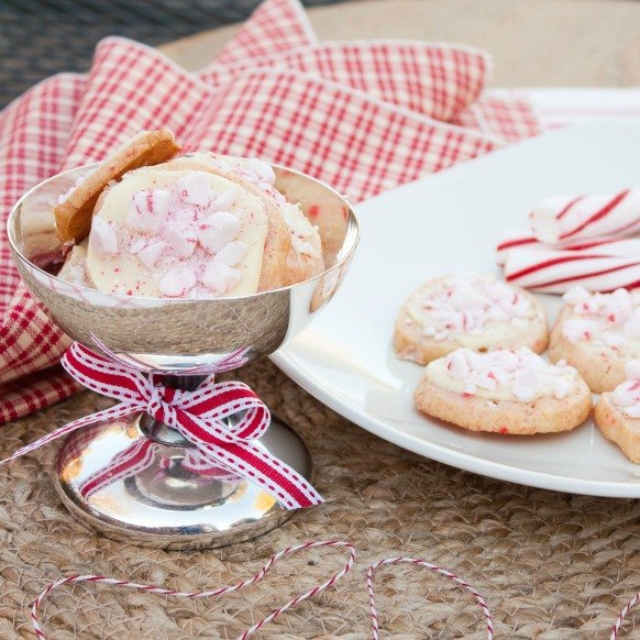 s 10 perfect peppermint baked goods to make your week merrier, Peppermint Cookies With White Chocolate