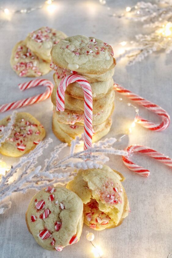 s 10 perfect peppermint baked goods to make your week merrier, White Chocolate Peppermint Cookies
