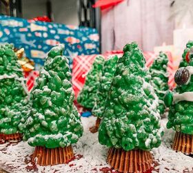 christmas tree rice krispie treats  foodtalk