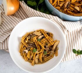 Creamy Vegan & Gluten-Free Mushroom Pasta | Foodtalk
