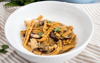 Creamy Vegan & Gluten-Free Mushroom Pasta