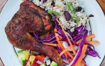 Jamaican Jerk Chicken With Coconut Rice and Pineapple Salsa