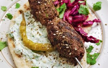 Kofta Kebab With Homemade Flatbread