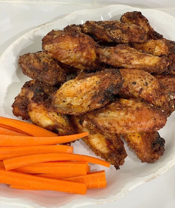 dry rub spicy buffalo wings