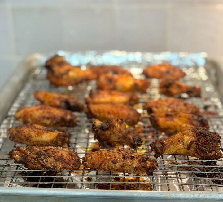dry rub spicy buffalo wings