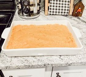 sweet potato casserole, Just need to add the topping on it