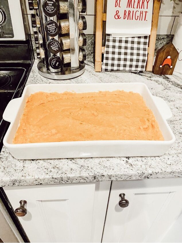 sweet potato casserole, Just need to add the topping on it