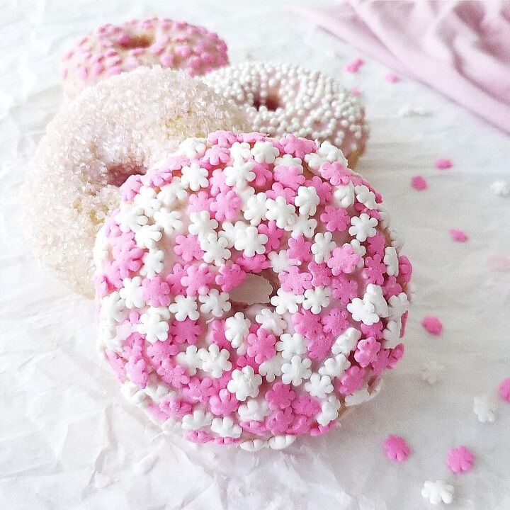 s 10 valentine s day treats that will win over anyone s heart, Sugar Cookie Donuts