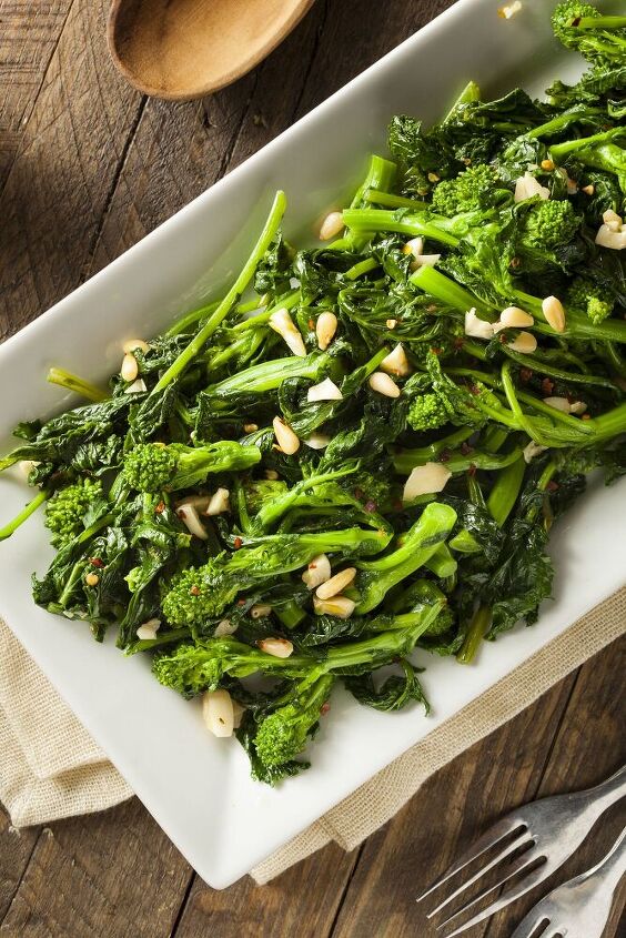 spicy italian style broccoli rabe