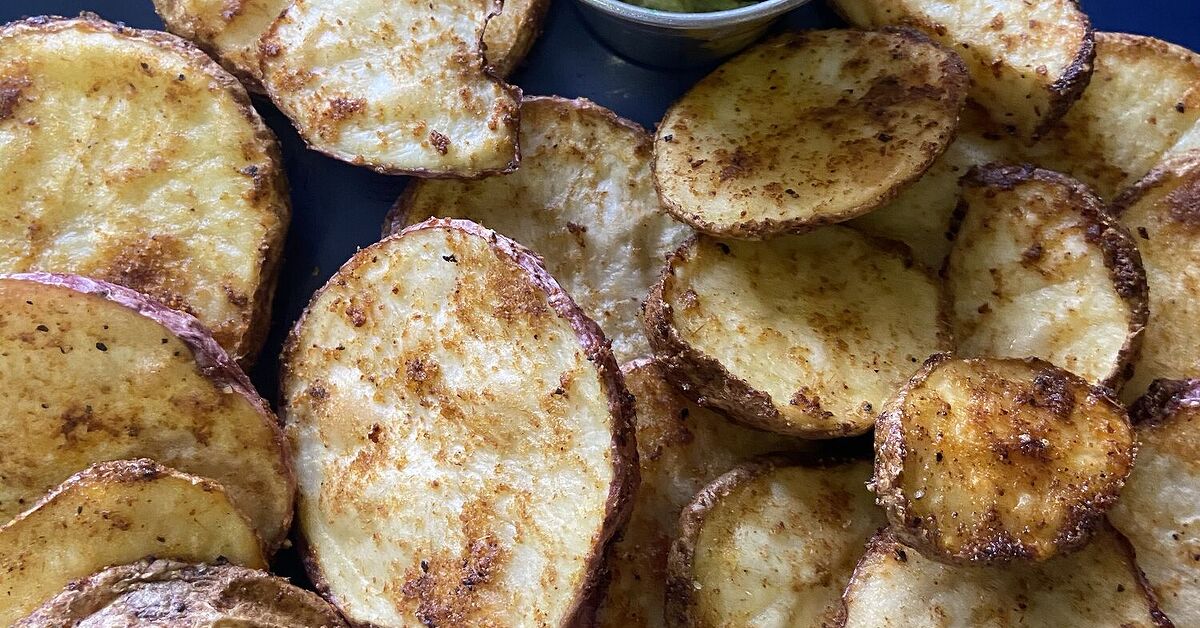 Crispy Seasoned Baked Potato Rounds Recipe | Easy and Delicious | Foodtalk