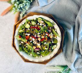 10 best family friendly mediterranean recipes, Mediterranean Arugula Lentil Salad