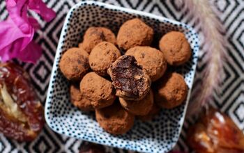 Mini Vegan Chocolate Coconut Truffles
