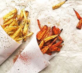 sweet chili parsnip fries