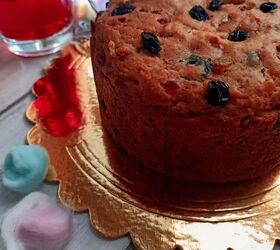 Eggless Christmas Fruit Loaf Cake