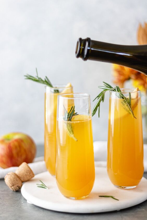 apple cider mimosa crisp refreshing