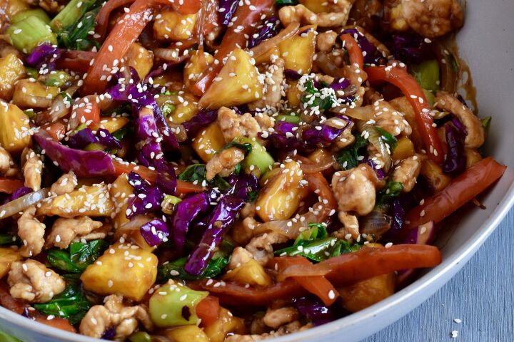s 13 delicious ways to use your dinner leftovers, Pork and Pineapple Stir Fry