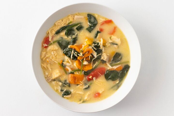 s 13 delicious ways to use your dinner leftovers, Roasted Pepper and Chicken Soup