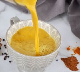 s 15 amazing hot drinks to keep you warm cozy this week, Golden Milk Spice Mix Turmeric Tea