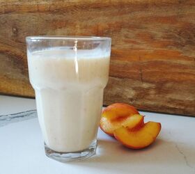peachy maple smoothie