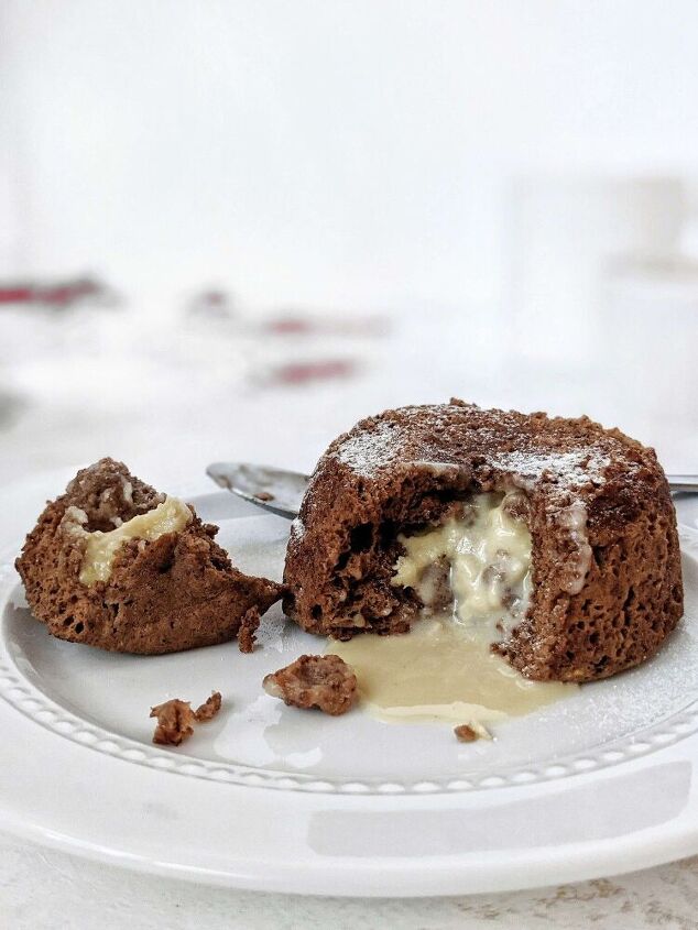 s 10 of the best mug cake recipes to make this winter, Easy White Chocolate Lava Mug Cake