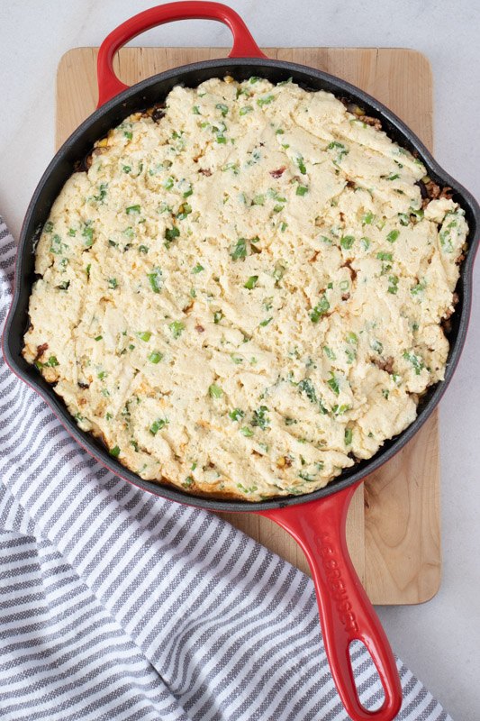pork tamale pie