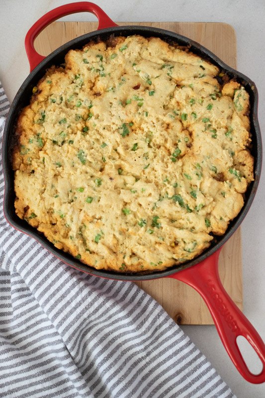 pork tamale pie