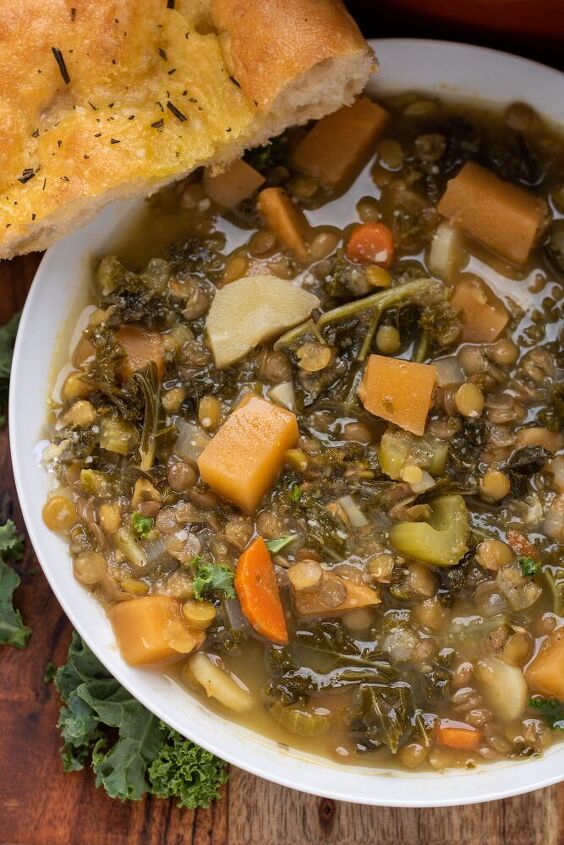 Winter Vegetable Lentil Soup | Foodtalk