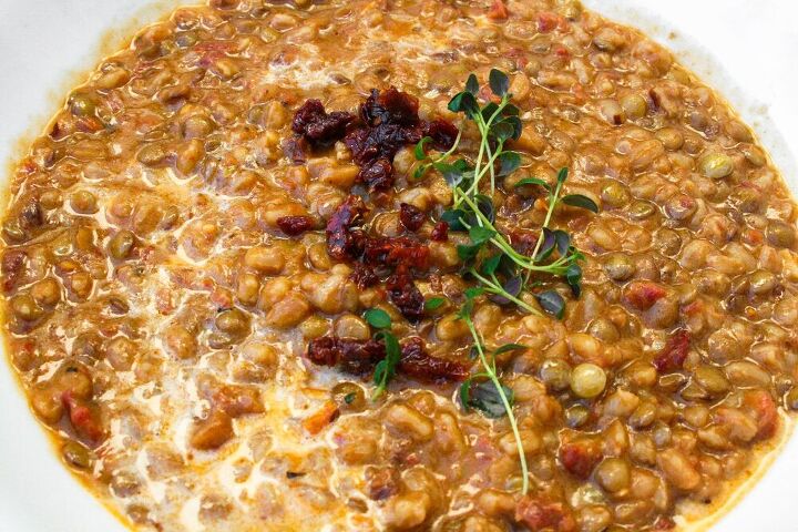 sun dried tomato lentil stew