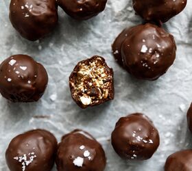 s 10 easy ways to make nuts even more addictive, Chocolate Covered Fruit Nut Balls