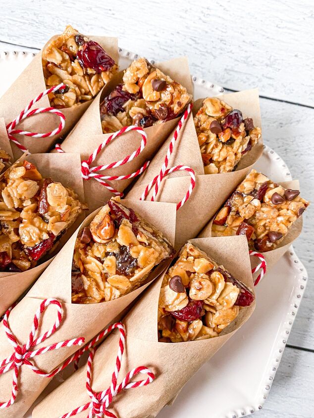 s 10 easy ways to make nuts even more addictive, Trail Mix Granola Bars