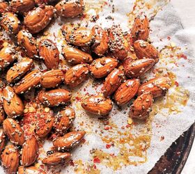 s 10 easy ways to make nuts even more addictive, Chilli Honey Almonds