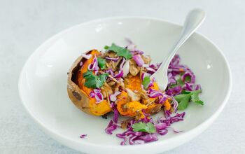 Loaded Pulled Pork Sweet Potato