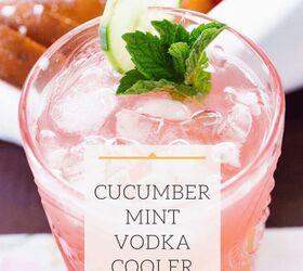 cucumber mint vodka cooler