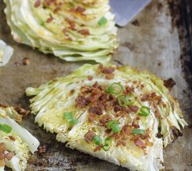 Low-Carb Roasted Cabbage With Bacon