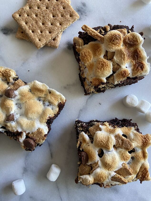 s 15 mind blowing brownie recipes we can t wait to try, S mores Brownies