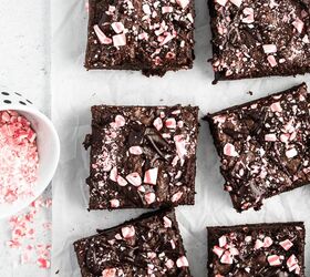 s 15 mind blowing brownie recipes we can t wait to try, Dark Chocolate Peppermint Brownies